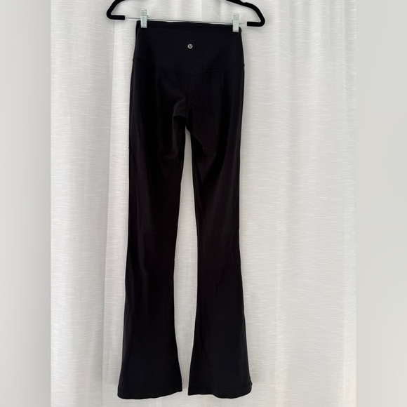 Lululemon Align High Rise Mini Flare Pant Black Nulu | Size 4 - Picture 10 of 13